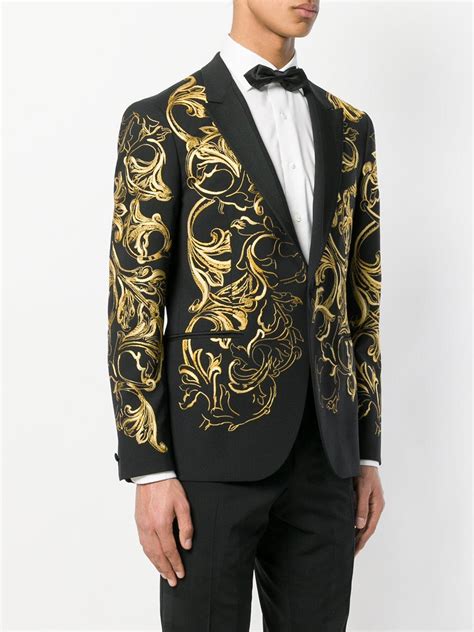 versace tuxedo|versace black suit.